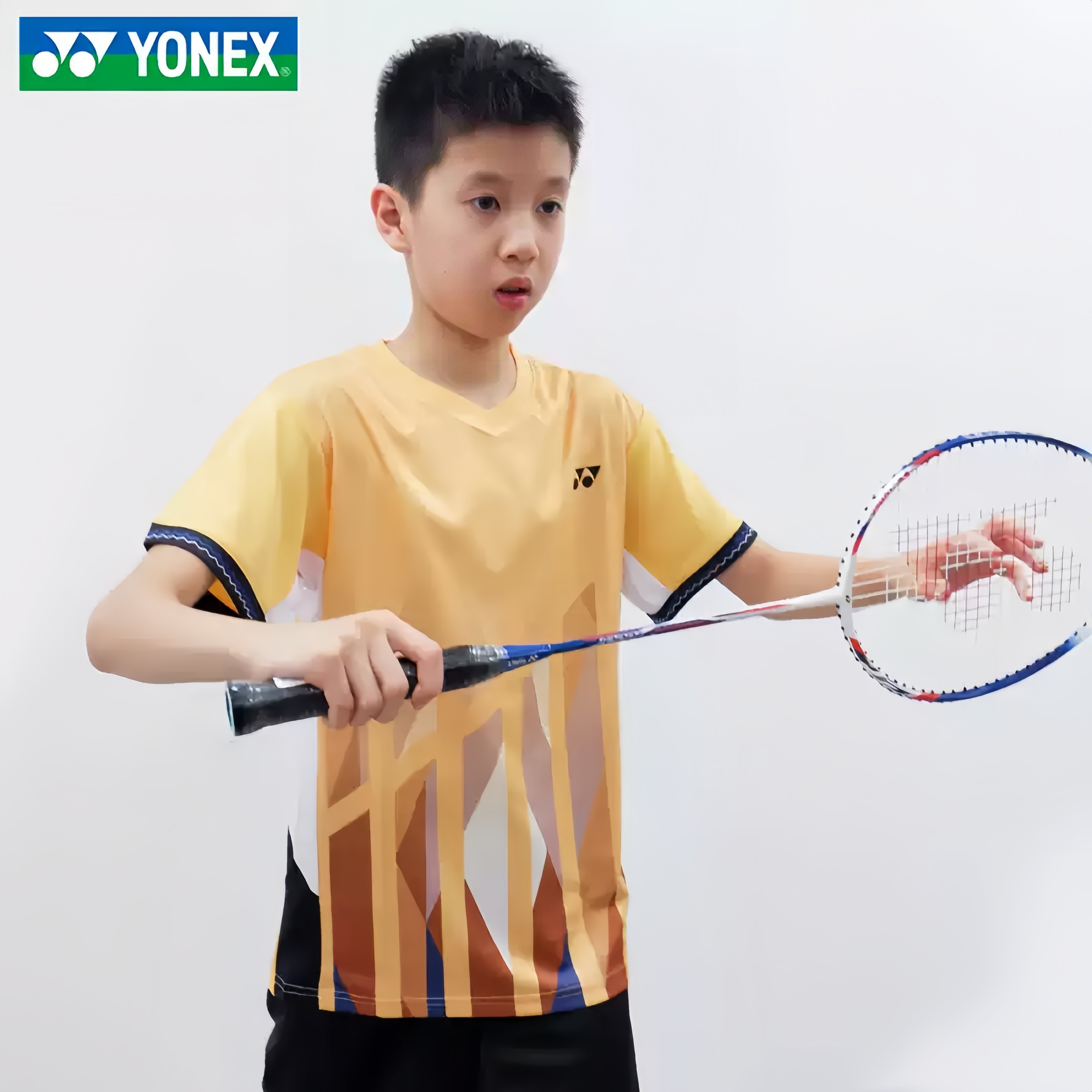 25新款YONEX/尤尼克斯羽毛球服儿童服运动T恤青少年运动短袖速干,淘宝优惠券,粉丝福利购,淘宝优惠卷