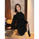 DM100 large size women's new slim dress