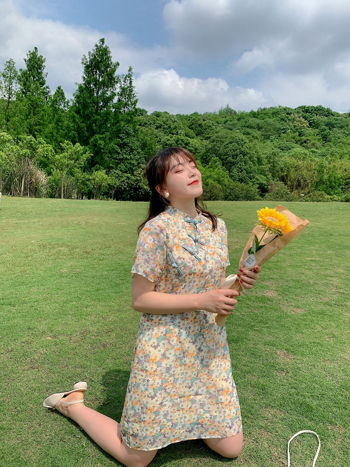 大码百分百2020夏新款改良连衣裙 大码百分百LULU家微胖大码女装胖mm大码女装