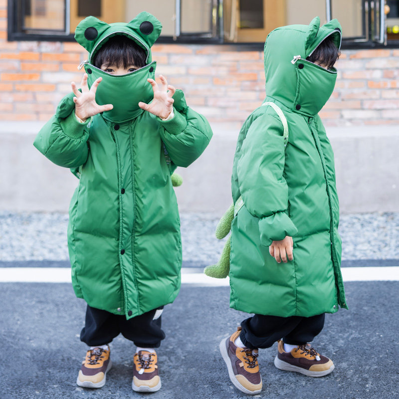 【清仓】儿童羽绒服男童女童2025新款亲子装洋气中长款外套,淘宝优惠券,粉丝福利购,淘宝优惠卷