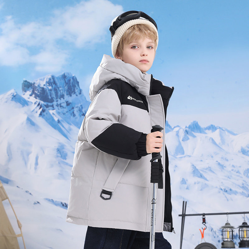 儿童羽绒服男童女童2025新款洋气中长款中大童冬季加厚保暖外套,淘宝优惠券,粉丝福利购,淘宝优惠卷