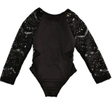 Солнцезащитный крем, комбинезон, детский кружевной модный купальник