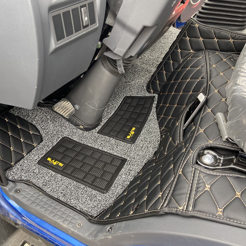 江淮骏铃A6 A3 A7 A8 A9T7S3S6S9V3V5V6V7E3E5轻卡货车全包围脚垫 - 图2