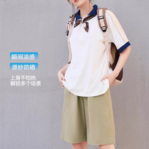 纯颜928夏季新款时尚百搭女士五分短裤运动户外显瘦轻薄透气短裤 - 图1