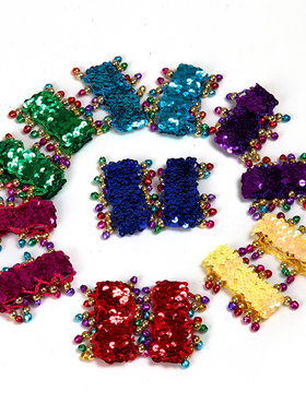 专柜配饰儿童全新金币印度舞手环