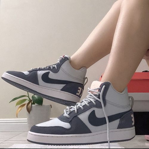 Nike/耐克秋季新款高帮板鞋女鞋简版AJ休闲鞋复古篮球鞋运动鞋潮 - 图0