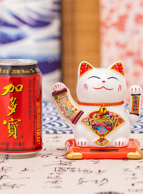 太阳能2026新款招财猫摇手公仔