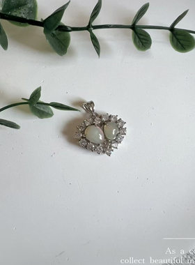 韩日风小众精挑天然欧泊饰品