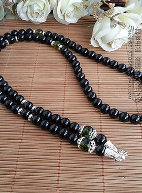 黑玛瑙泰国佛牌其他款式毛衣项链