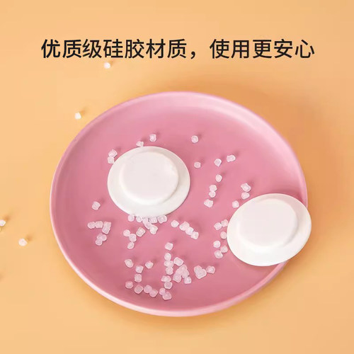适配贝亲宽口径奶瓶储奶瓶密封盖盖通用密封垫盖子硅胶防漏垫片 - 图1