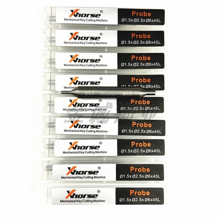 VVDI海豚秃鹰007熊猫大小数控机原装立铣刀导针汽车钥匙机钨钢刀 - 图3