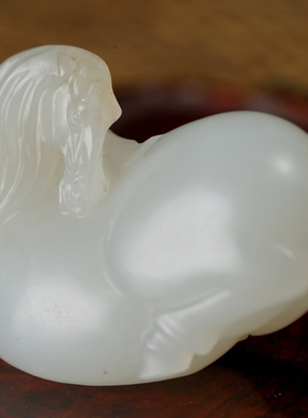 【唐马】和田籽料马/手把件/吊坠