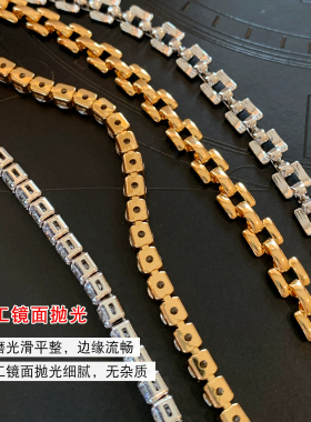S家澳白色珍珠碎银子弹力绳食指戒指女款轻奢小众精致设计高级感