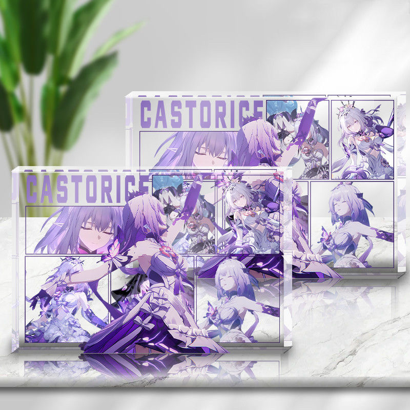 崩铁周边遐蝶高透亚克力砖周边纪念桌面摆件精致生日礼物谷子收藏,淘宝优惠券,粉丝福利购,淘宝优惠卷