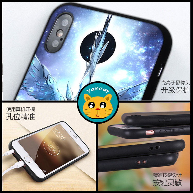 游戏王卡背手机壳适用15苹果XSMAX磨砂iphone12软11渊眼白龙8plus红米K50一加VIVOX90小米13挂绳IQOO10华为60-图2