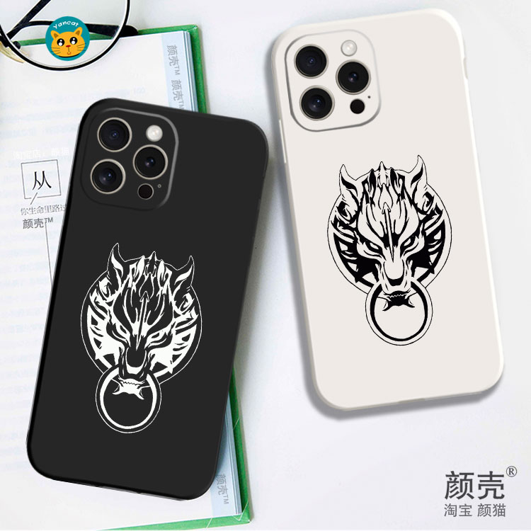 最终幻想ff7克劳德周边11手机壳12适用iphone13PRO苹果15maxr红米K70一加ace2小米14液态IQOO12硅胶VIVOX100 - 图0