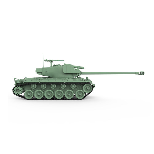 SS32518 1/32 军事模型 美国 T26E4 M26 超级潘兴 重型坦克 - 图1