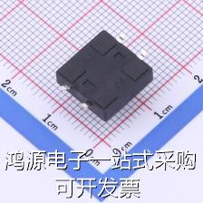 K-KW02N01P-1201 轻触开关 轻触开关 12x12x8mm SMD 无定位 黑色 - 图0