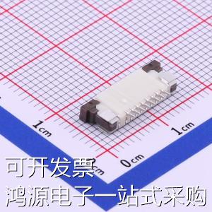 X10B25L08T FFC/FPC连接器 1mm P数:8 抽屉式 下接 镀锡 存储器 - 图0