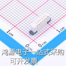 0.5K-A-10PB FFC/FPC连接器 0.5mm P数:10 抽屉式 单侧触点/垂直 - 图0