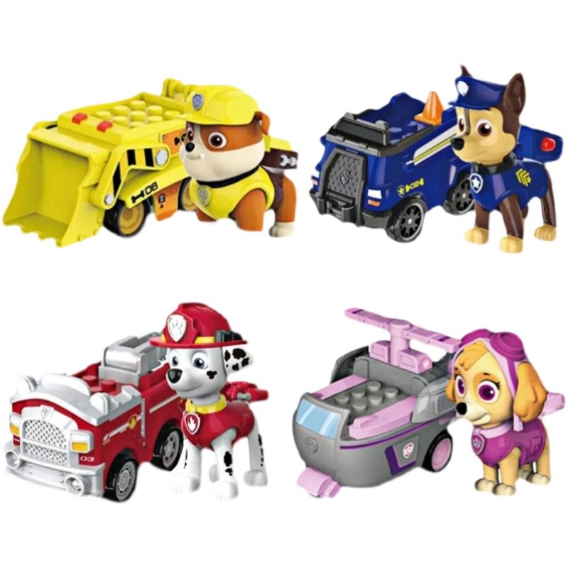 汪汪队立大功回力车玩具毛毛消防车阿奇巡逻警车儿童狗狗公仔旺旺,淘宝优惠券,粉丝福利购,淘宝优惠卷