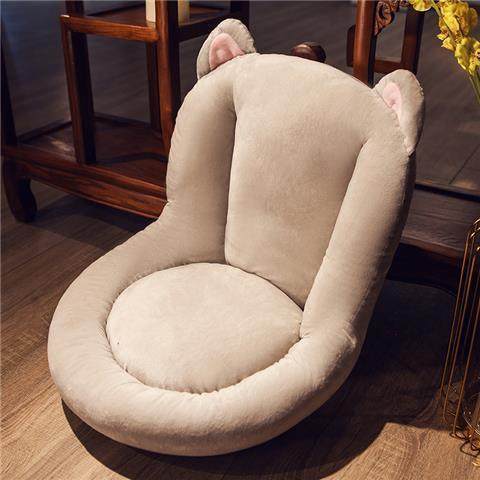 Futon floor seat cushion and backrest integrated living room butt cushion
