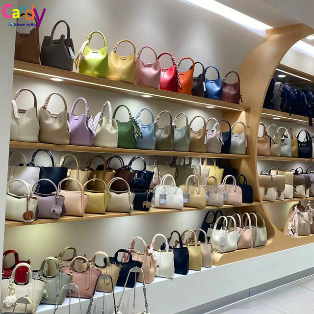 Tangtangjia 2025 new single-color genuine leather trendy women's bag, single-shoulder crossbody bag, colorful and fashionable and versatile