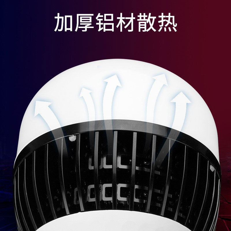 led灯泡大功率超亮E27螺纹口100W球泡车间工厂厂房节能家用照明灯 - 图0