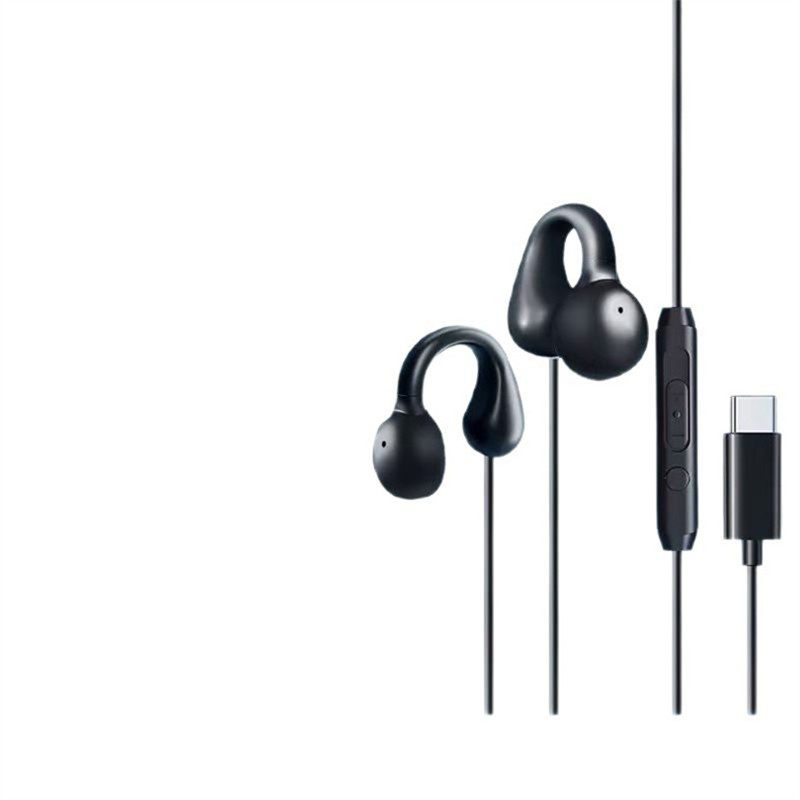 博力神有线耳机骨传导夹耳式不入耳typec高音质3.5mm圆孔数字音频,淘宝优惠券,粉丝福利购,淘宝优惠卷
