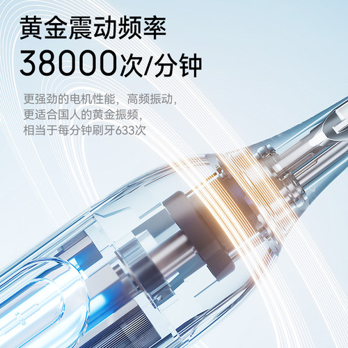 Lebooo力博得悦心电动牙刷声波全自动成人牙刷情侣套装礼物旗舰店 - 图0