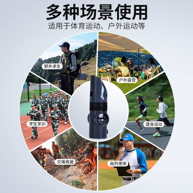 李宁口哨超大声响体育老师篮足球裁判专用哨子挂绳教练高分贝比赛,淘宝优惠券,粉丝福利购,淘宝优惠卷