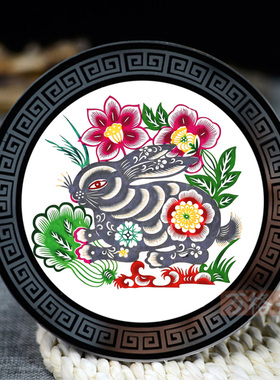 蔚县彩色剪纸剪纸相框多款式可选