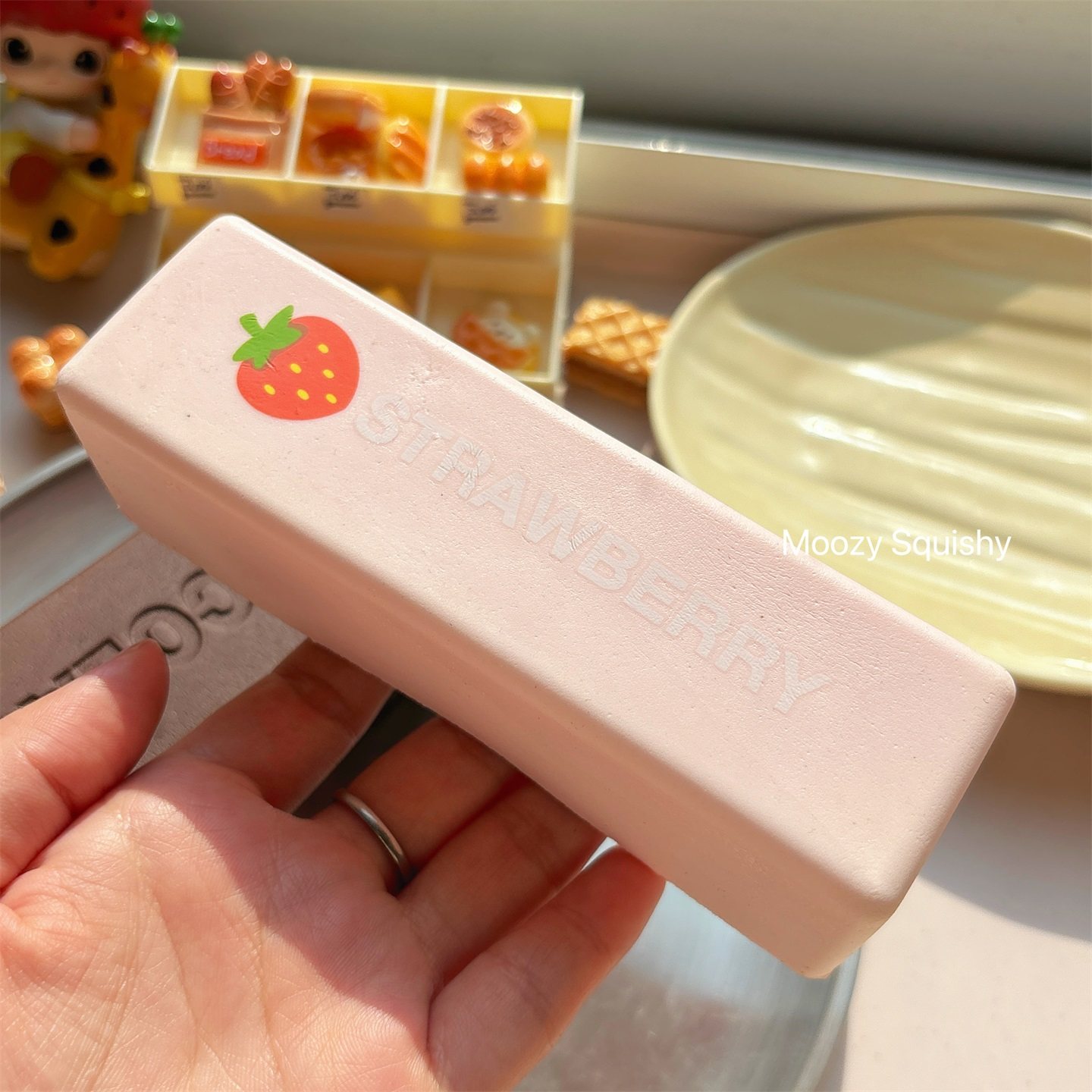 木吉慢回弹草莓棒巧克力棒解压捏捏乐玩具仿真食玩儿童可爱玩具,淘宝优惠券,粉丝福利购,淘宝优惠卷
