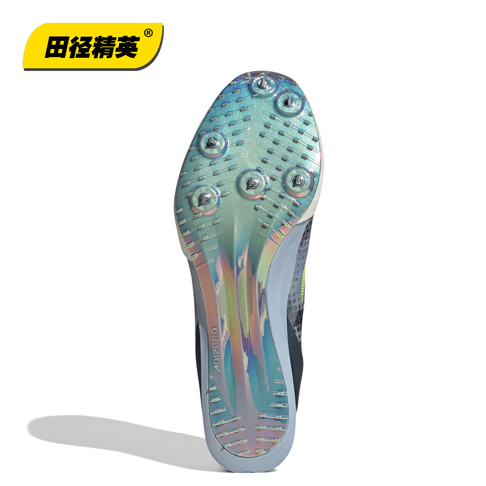 布达佩斯莱尔斯9秒83!田径精英Adidas SP2大蝉翼二代厚底短跑钉鞋 - 图1