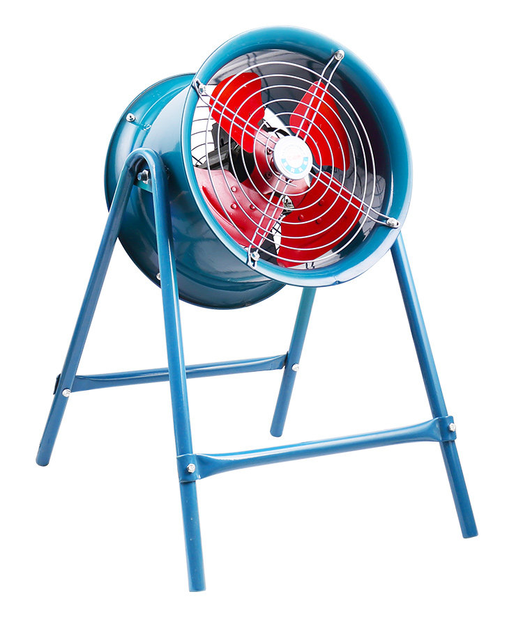 sfg岗位风机220v工业厂房养殖通风380v 亿动岗位式圆筒排风扇电机