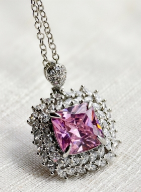 青岛饰品 OG Loc  精密切割项链 链长40厘米延长链5㎝