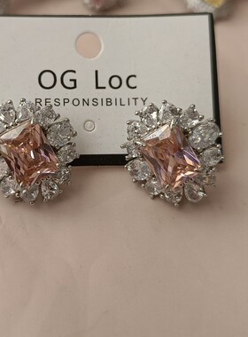 耳环OGLoc银好看时尚