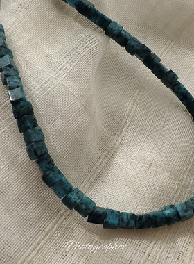 青岛饰品 原创小众品牌OG Loc 天然石项链锁骨链