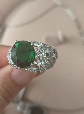 满钻轻奢戒指OGLoc镀金