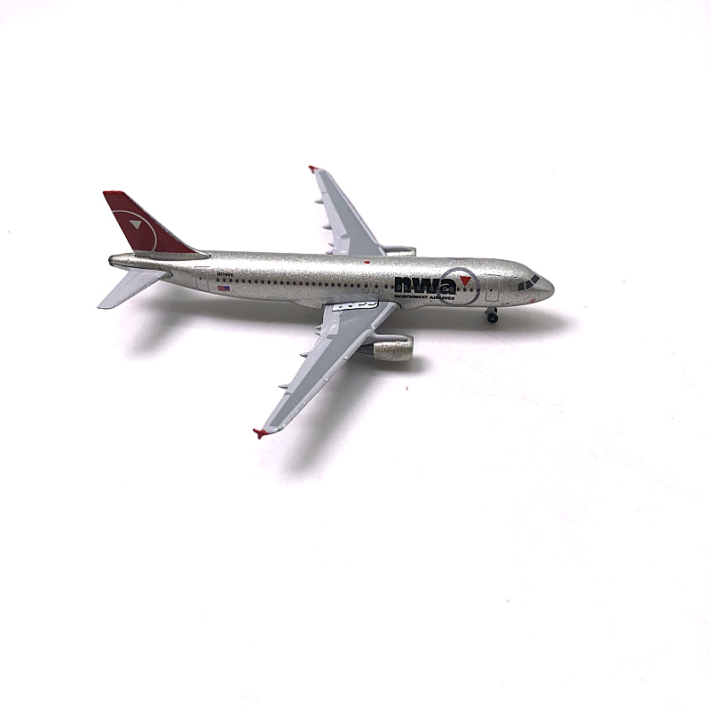 1:500starjets A320美国西北航空客机合金飞机模型收藏摆件-图3