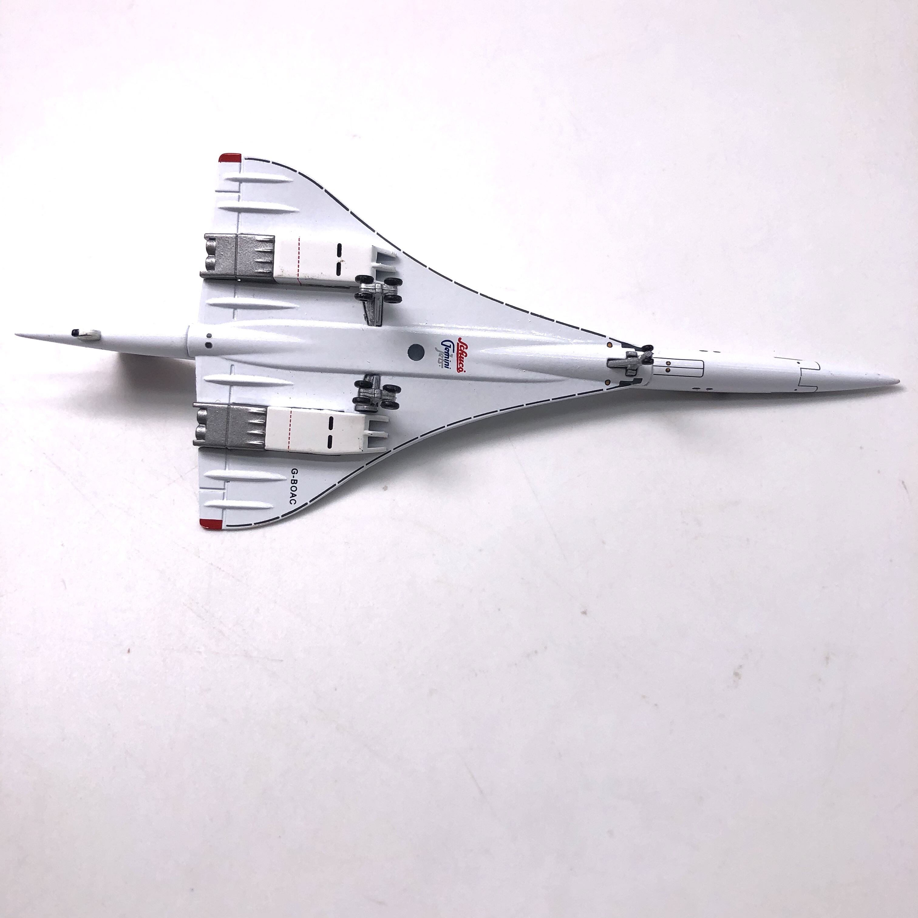 1:400 GJ 超音速飞机协和 concorde 合金 飞机 客机模型包邮 - 图2