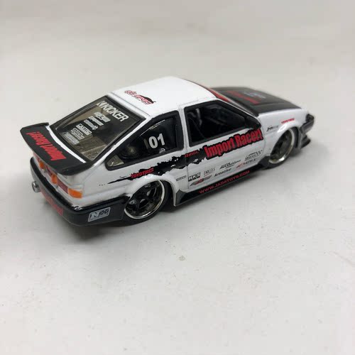 1:64JADA 佳达 丰田 Toyota AE86 赛车版 仿真合金汽车模型无包装 - 图3