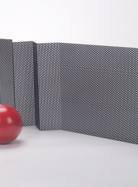 简约现代黑色金属折叠网面摆件红