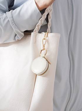 便携迷你首饰盒简约饰品盒旅游出行包包挂件耳环耳饰戒指收纳盒