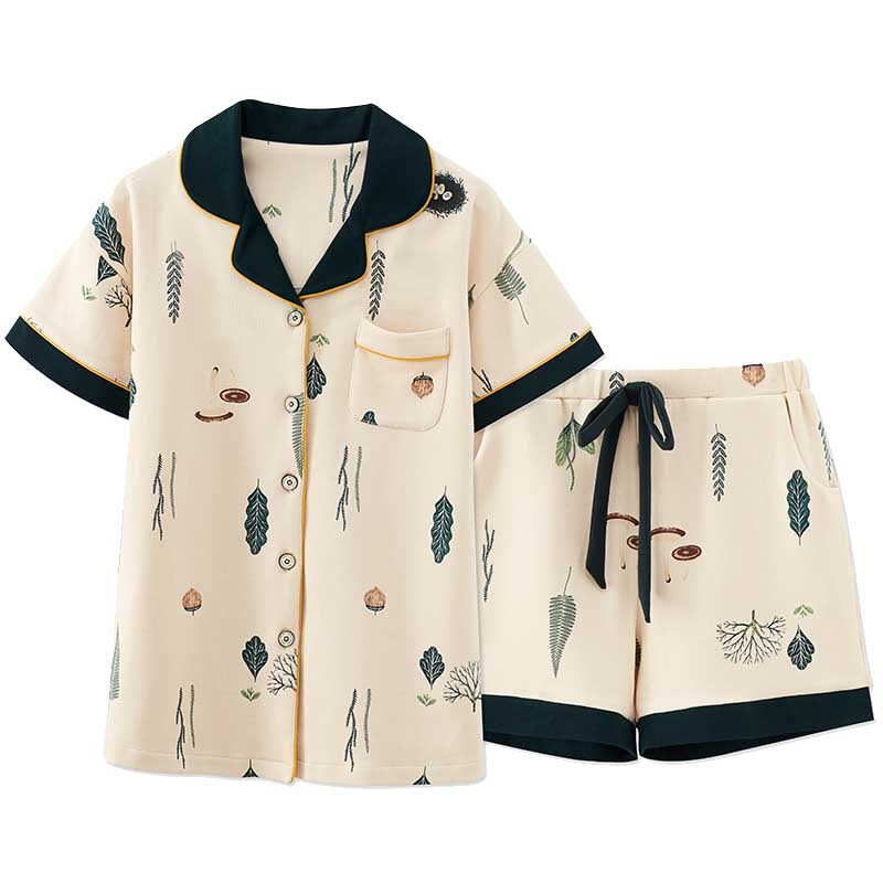 2020新款睡衣女士夏季短袖纯棉 梦依情睡衣/家居服套装