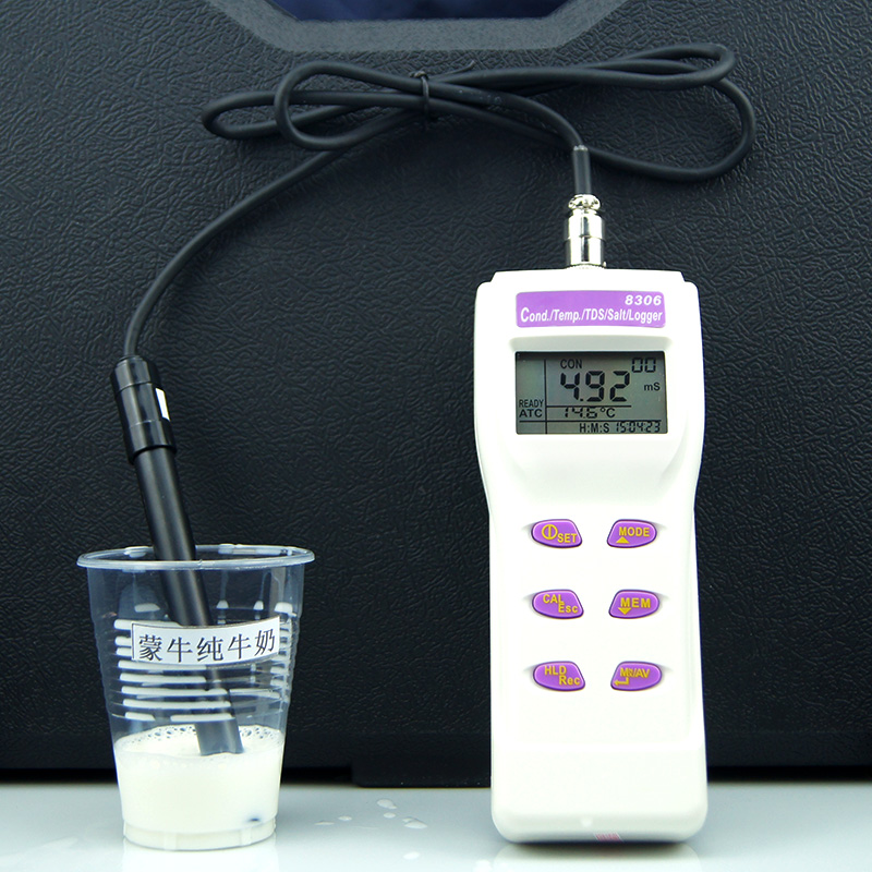 台湾衡欣 AZ8306多功能高精度盐度计 电导率TDS检测仪 水质分析仪