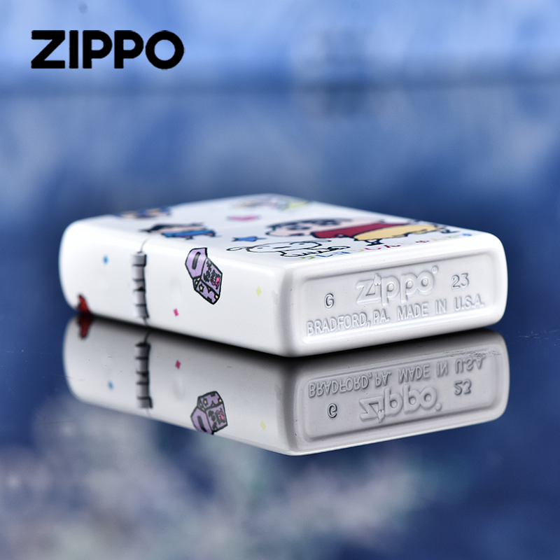 Zippo打火机正版彩印 蜡笔小新 个性防风煤油打火机送男友礼物