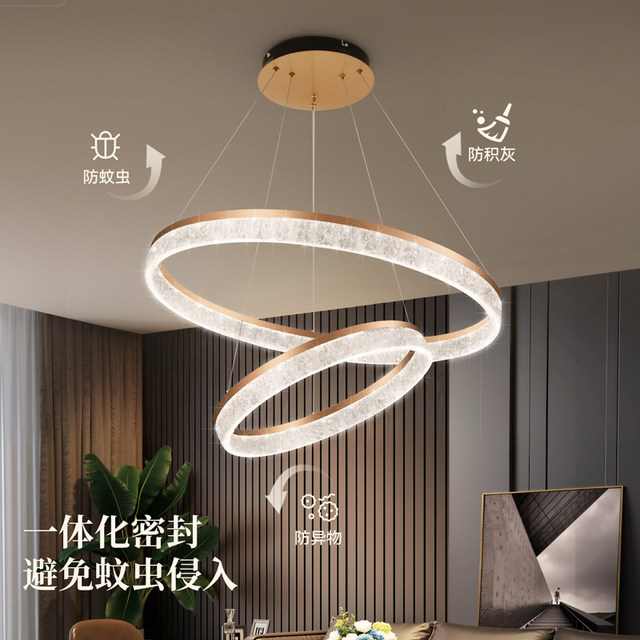 NVC Lighting Living Room Light Luxury Full Spectrum New Chandelier