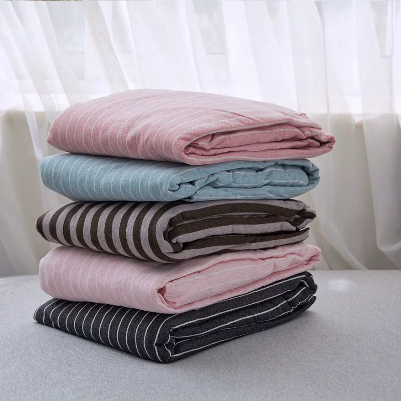 Japanese cotton bedspread, knitted soft sheet, 90x, 2.0m