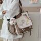 Fashionable cartoon large-capacity crossbody bag Japanese ins girl shoulder tote bag student backpack tutoring class bag